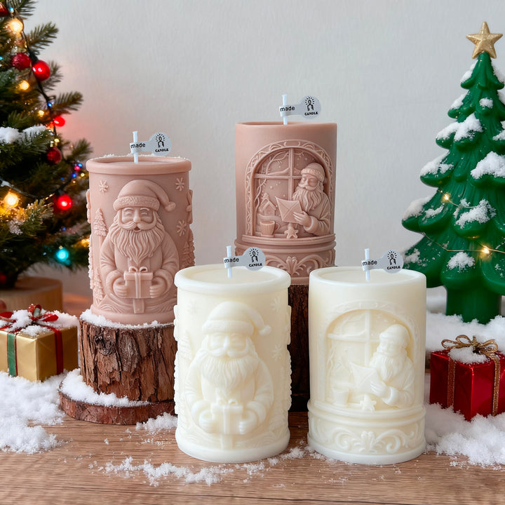 Santa Figurine Candle