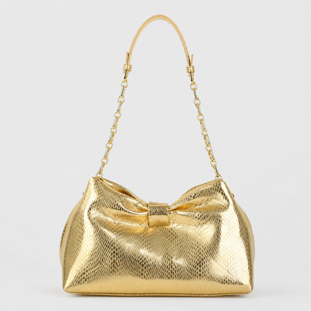 Decorative Metallic Handbag