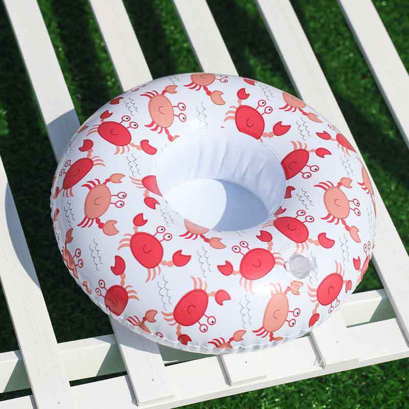 Ladies Inflatable Swimming Ring with Floral Design Kalsten