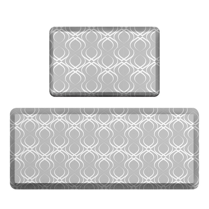 Geometric Pattern Kitchen Mat Set Kalsten