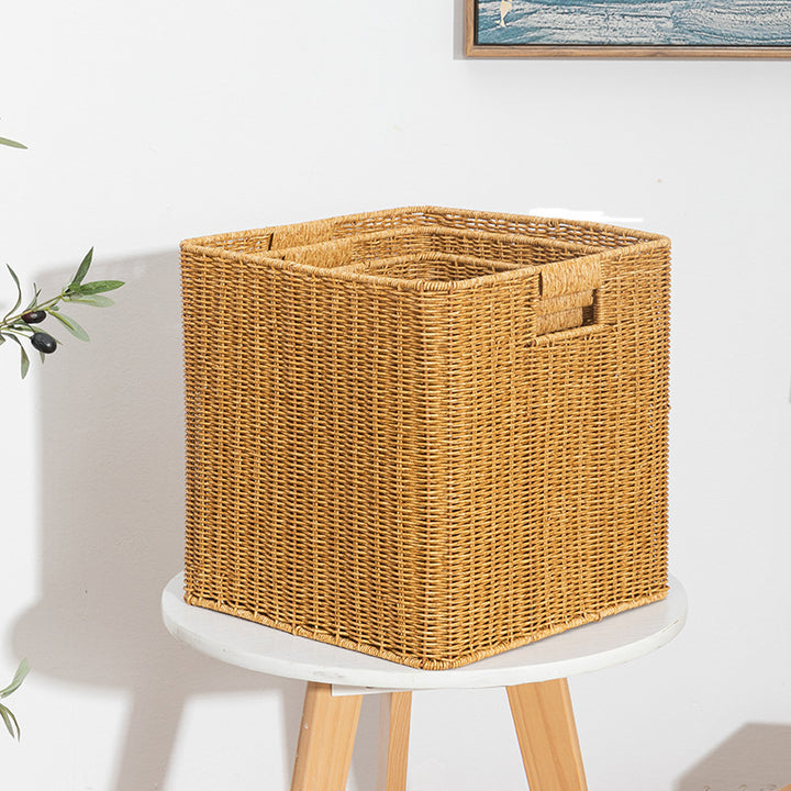 Rectangular Woven Storage Basket Kalsten