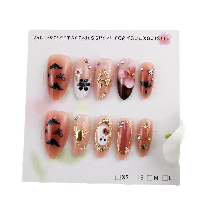 Nail art set with Halloween motifs and extravagant accents Kalsten