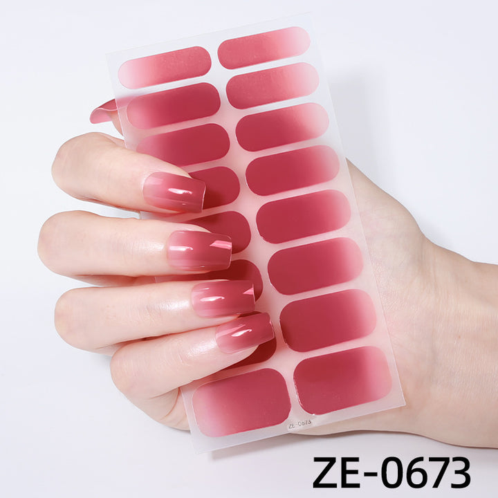 Gradient Gel Nail Wraps