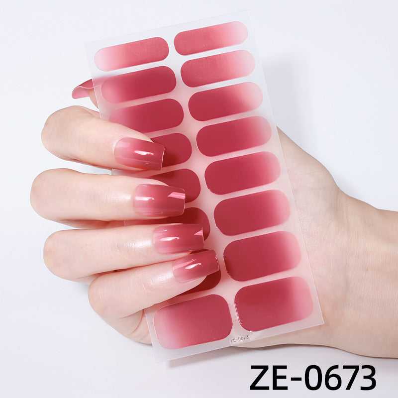 Ombre Gradient Nail Wraps