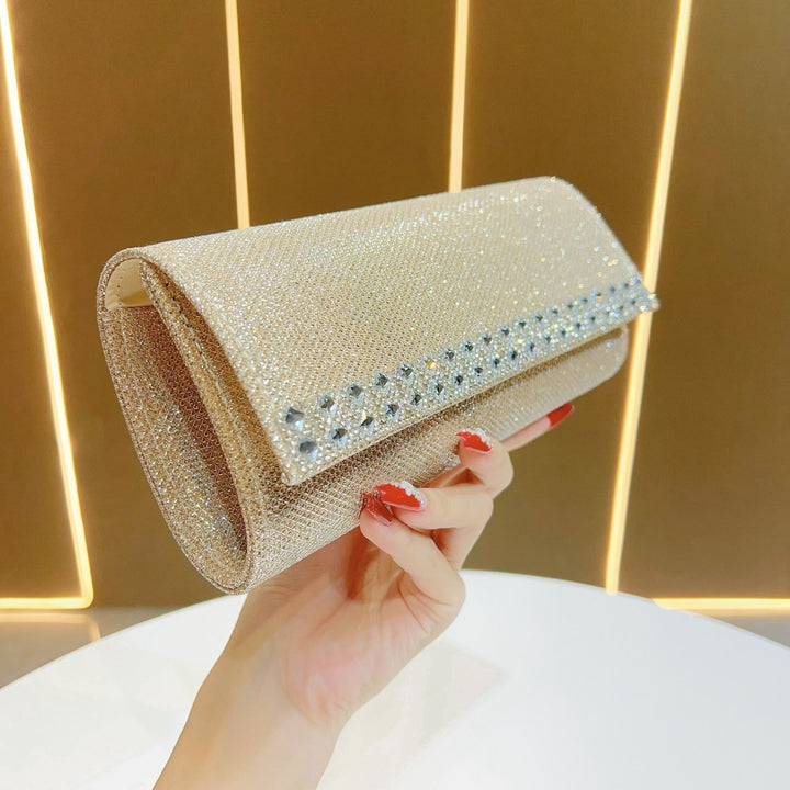 Sparkling Rhinestone Evening Clutch