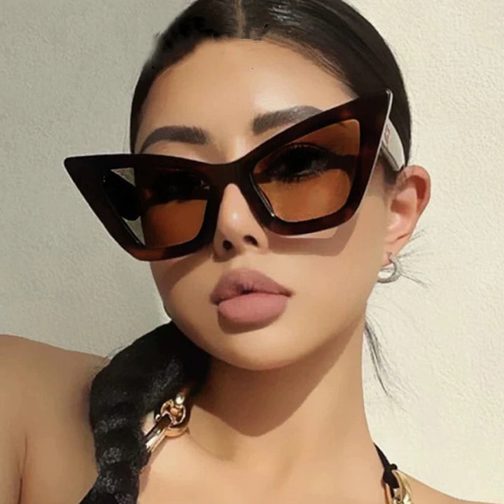 Ladies trendy cat-eye sunglasses with durable design and UV protection Kalsten