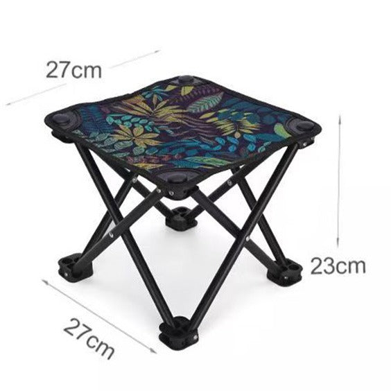 Foldable Camping Stool With Colorful Design Kalsten