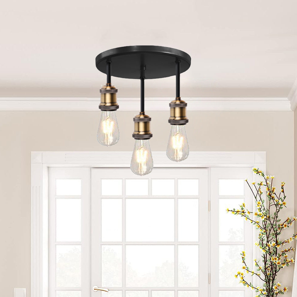 Minimalist Gold Accent Pendant Light