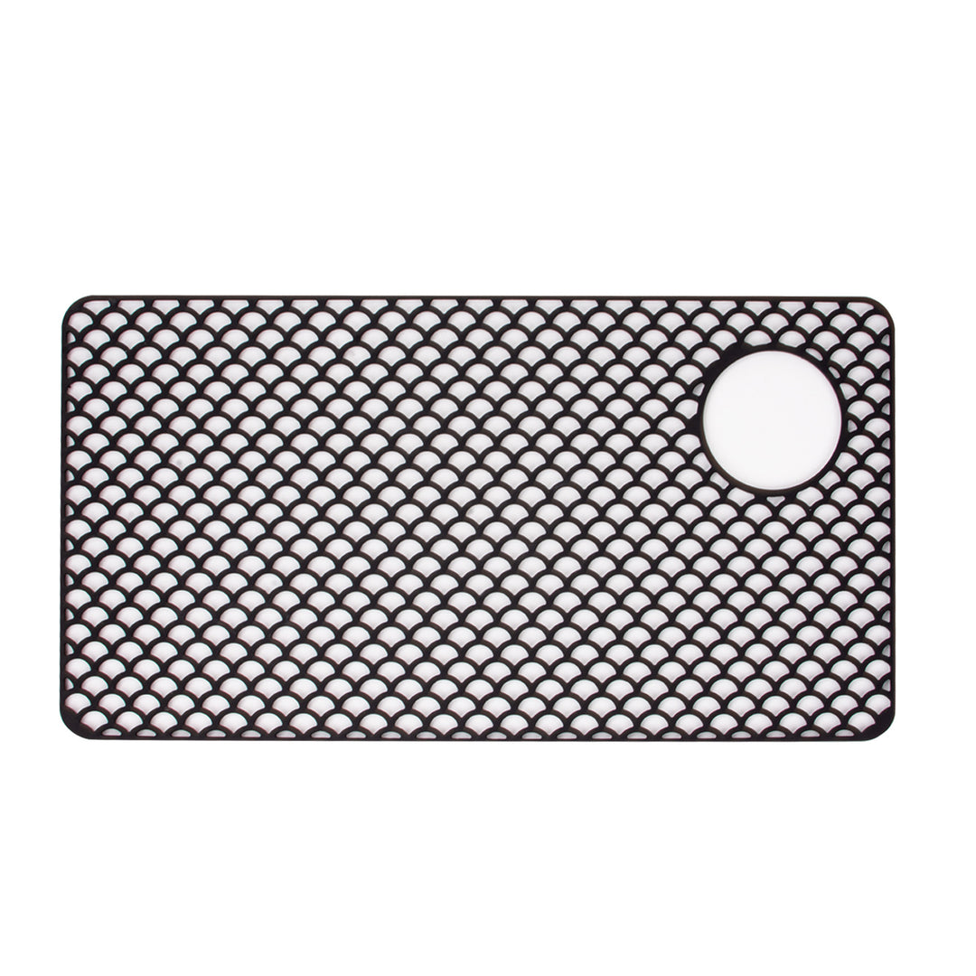 Non-Slip Multi-Textured Kitchen Drain Mat Kalsten