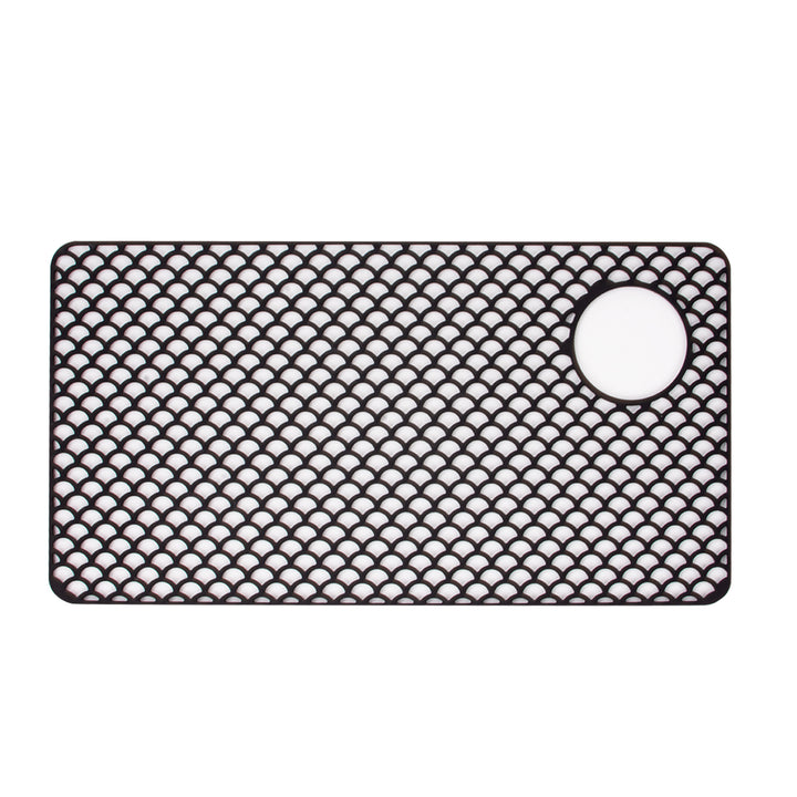 Non-Slip Multi-Textured Kitchen Drain Mat Kalsten