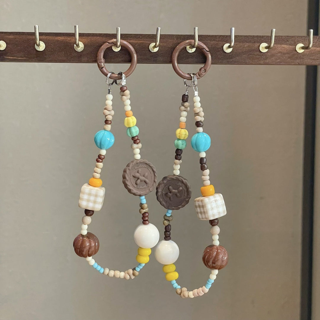 Decorative Bead Keychain Kalsten