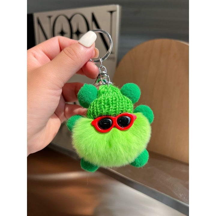 Fun and Playful Plush Cactus Keychain Kalsten