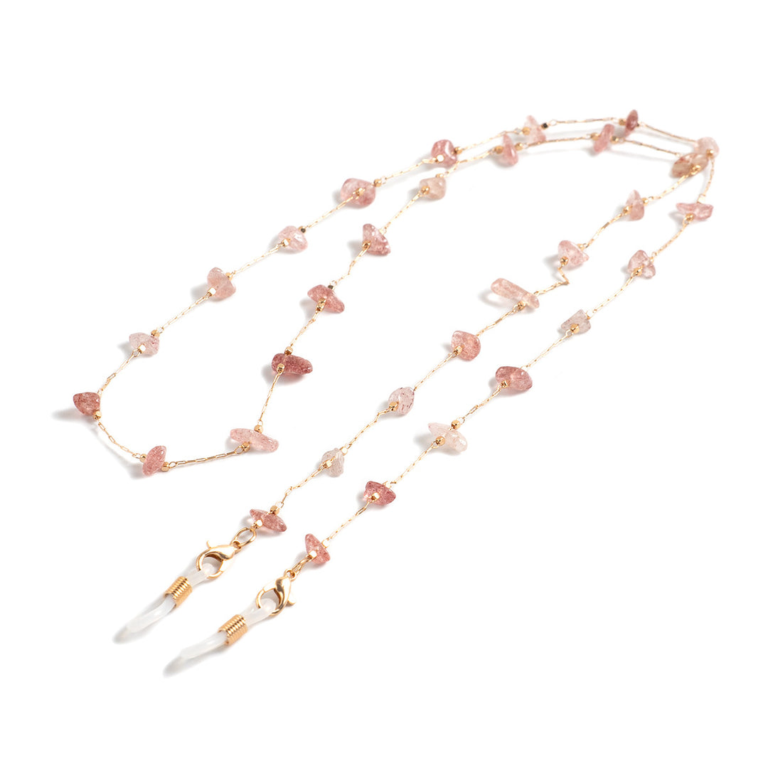 Delicate Gemstone Bead Eyewear Chain Kalsten