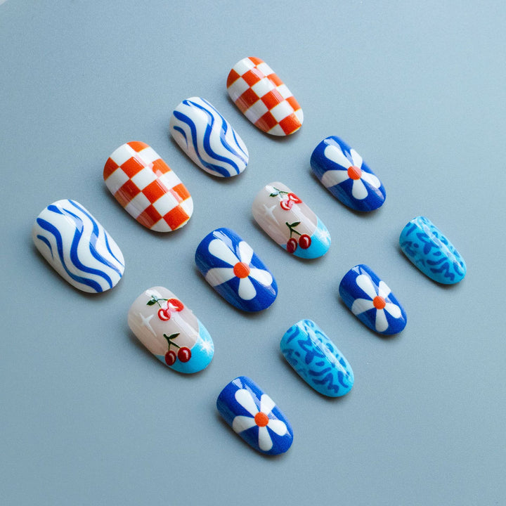 Artistic Nail Design Kit with Seasonal Themes