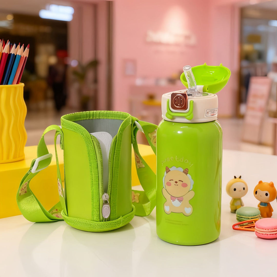 Women Portable Water Bottle in Design-Friendly Carrying Style Kalsten