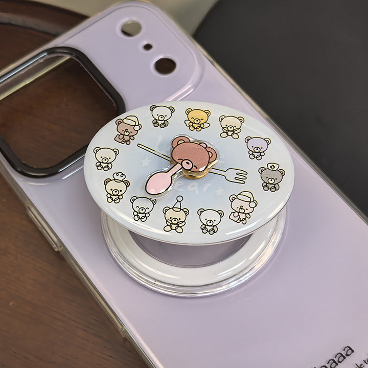 Floral Ice Cream Cone Phone Grip Kalsten