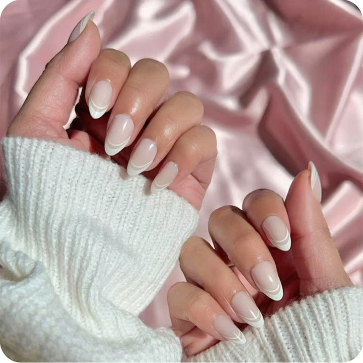 Classic Almond-Shaped Press-On Nail Tips