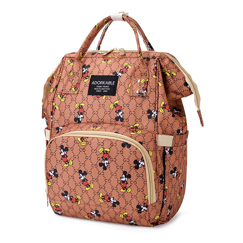 Cute Character Design Diaper Backpack Kalsten