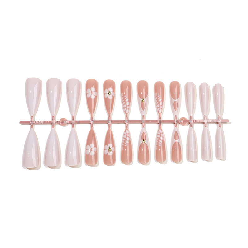Artistic Floral Press-On Nail Kit kalsten