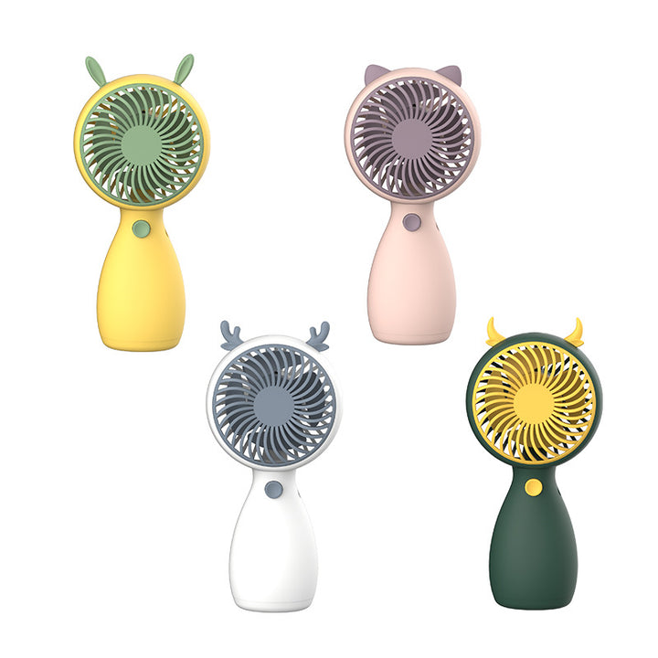 Unisex Portable Hand Fan in Cute Cat Design Kalsten
