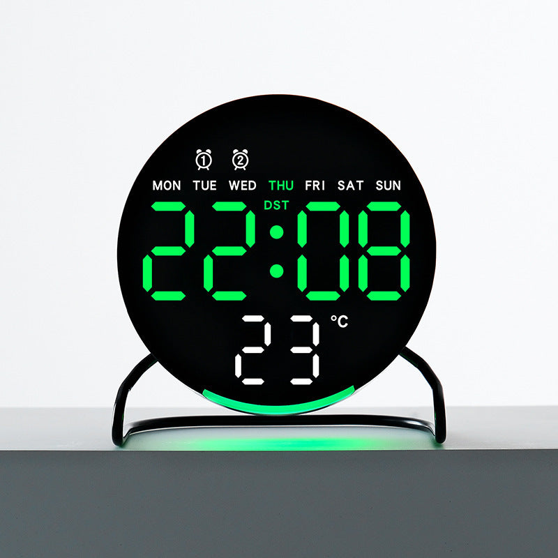 Digital alarm clock with temperature and calendar display Kalsten