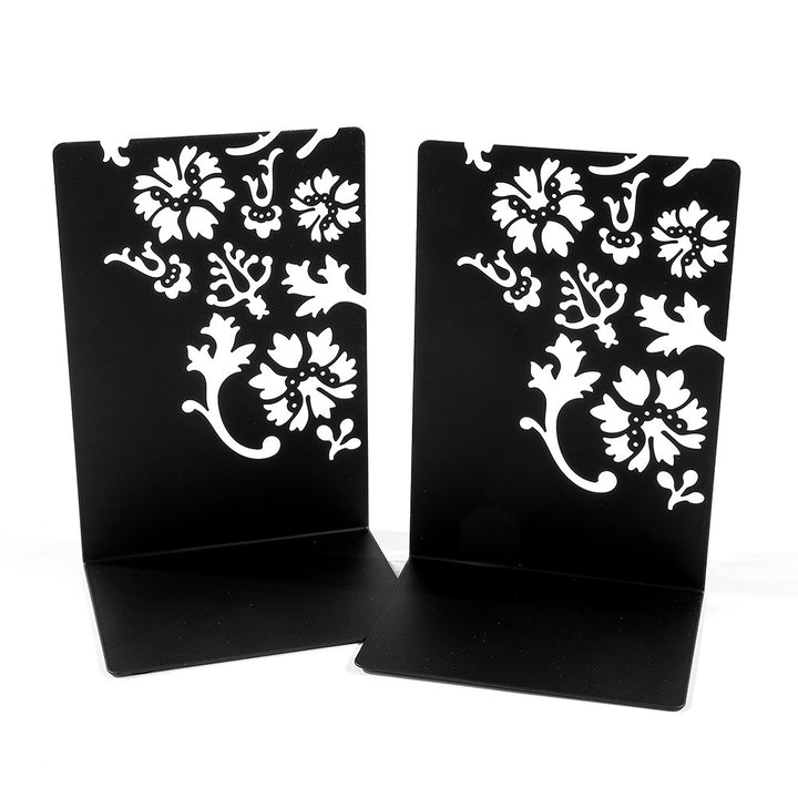 Artistic Rose Design Bookends
