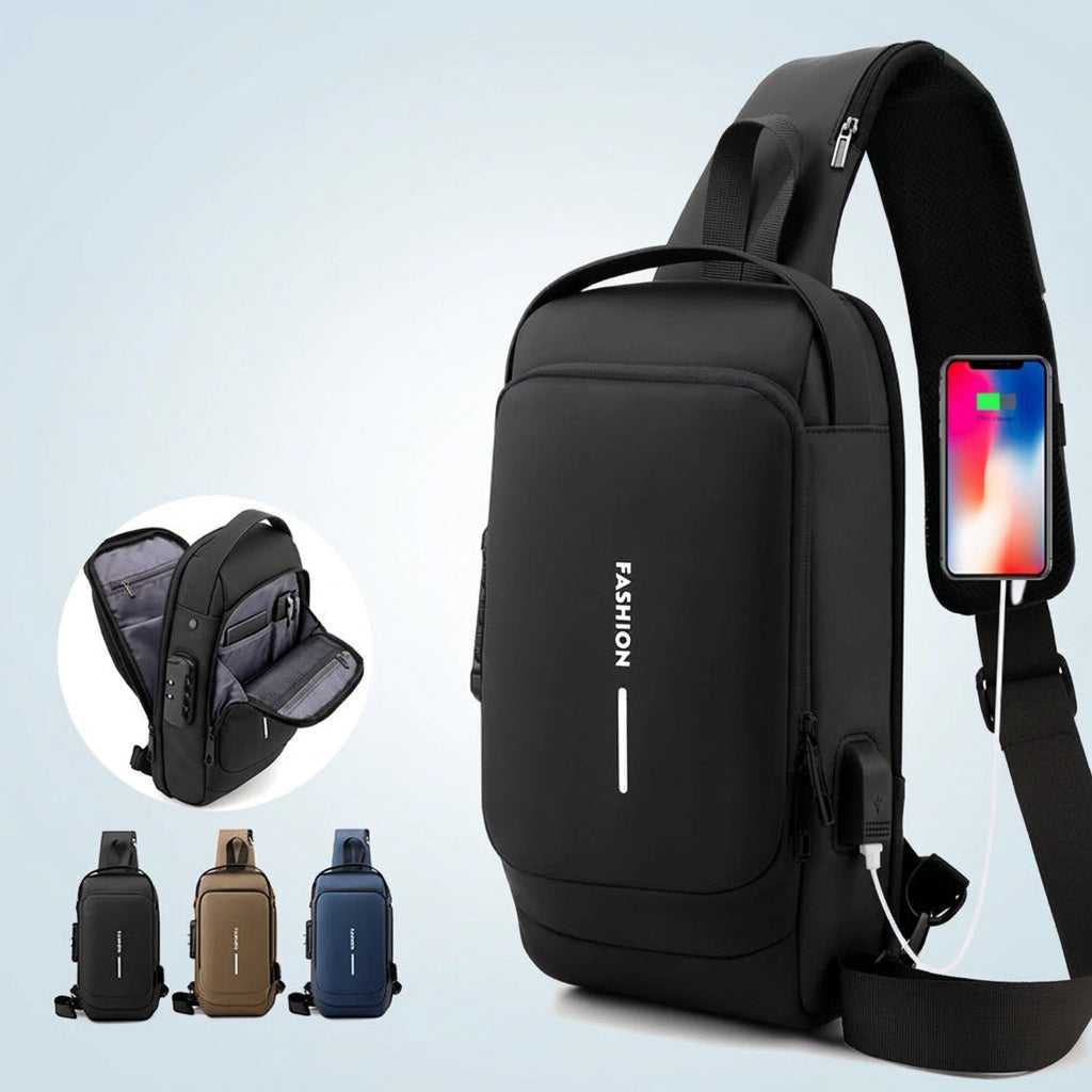Anti-Theft Crossbody Sling Bag
