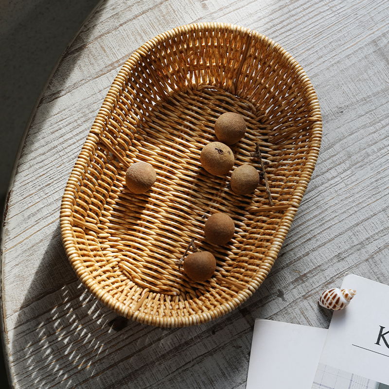 Handcrafted Woven Bread Basket Kalsten
