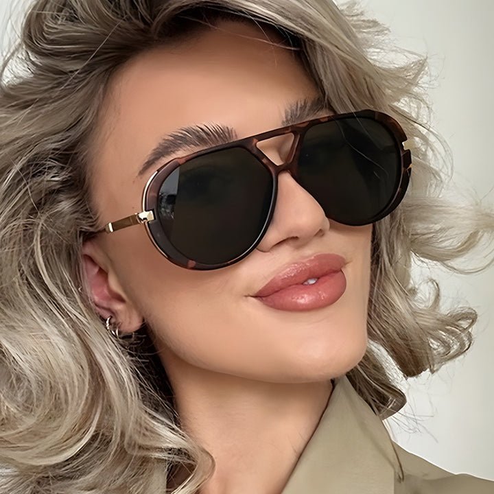 Women's fashionable sunglasses in elegant pilot style Kalsten
