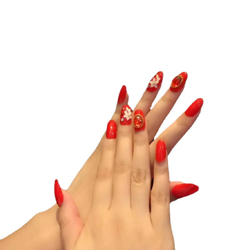 Decorative Acrylic Press-On Nail Art Set