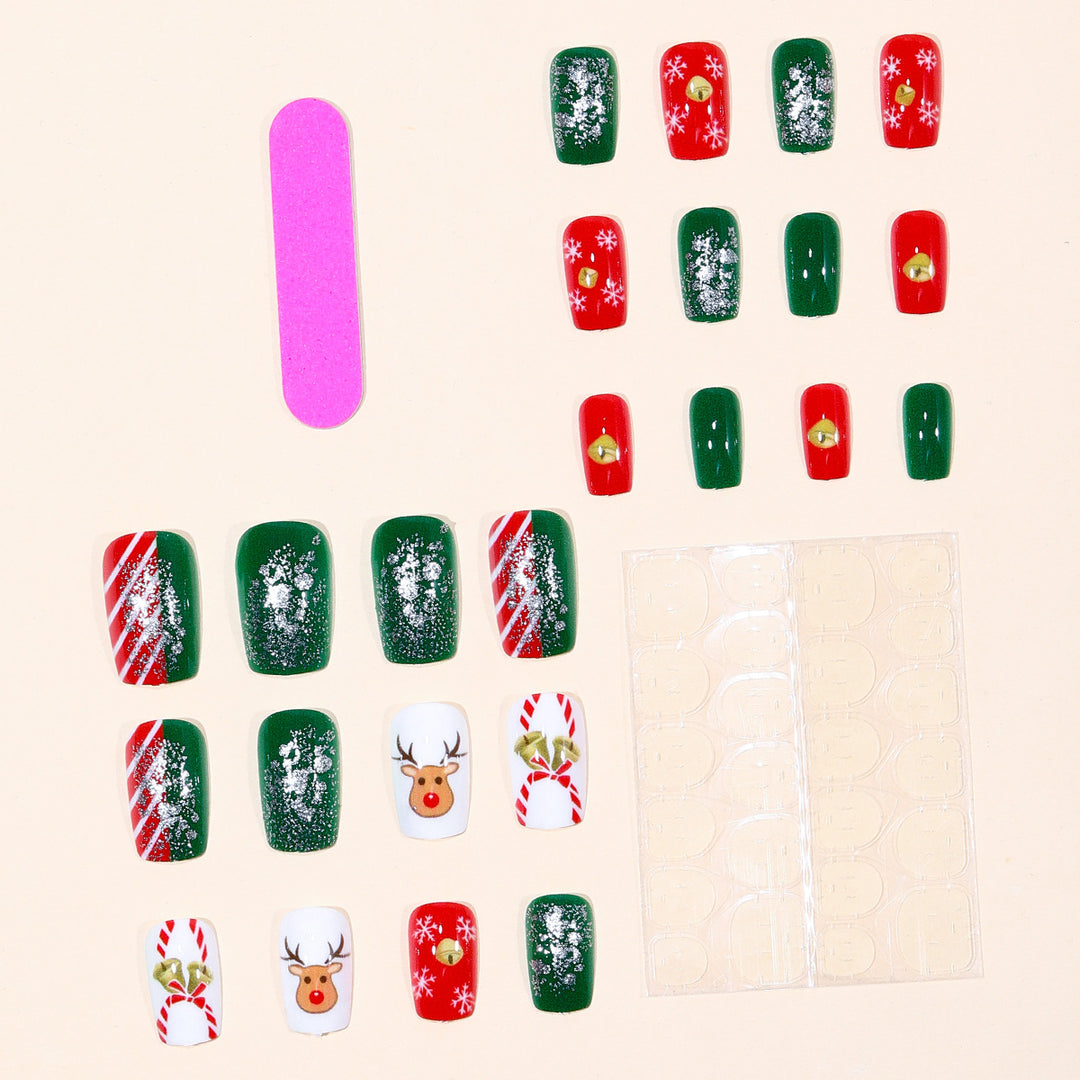 Festive Holiday Nail Art Set Kalsten