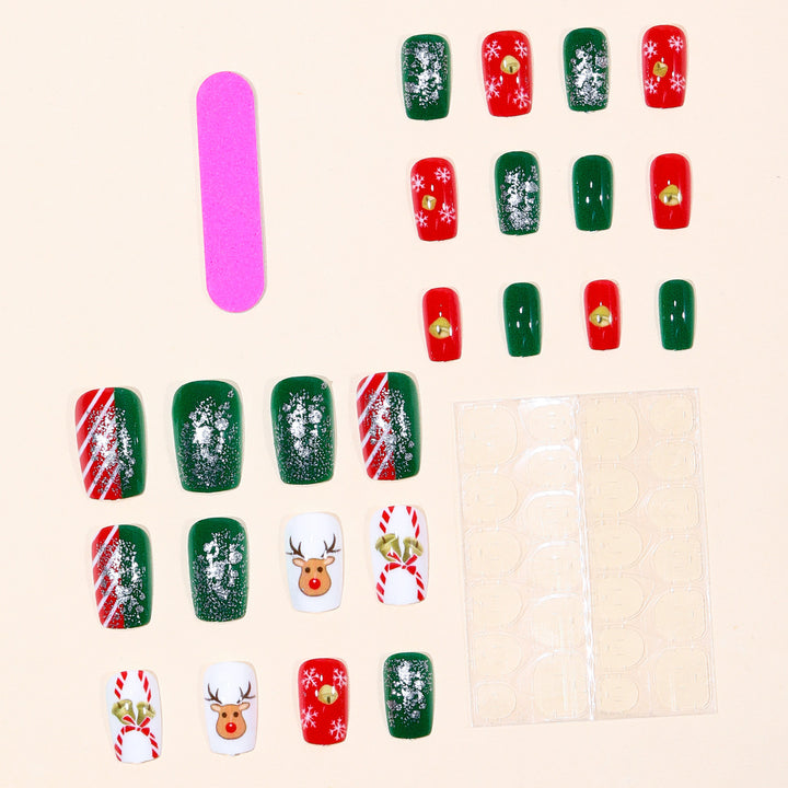 Festive Holiday Nail Art Set Kalsten