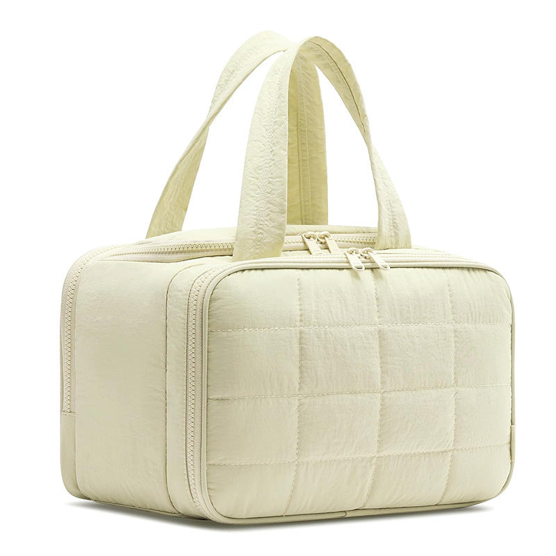 Quilted Multi-Compartment Lunch Tote Kalsten