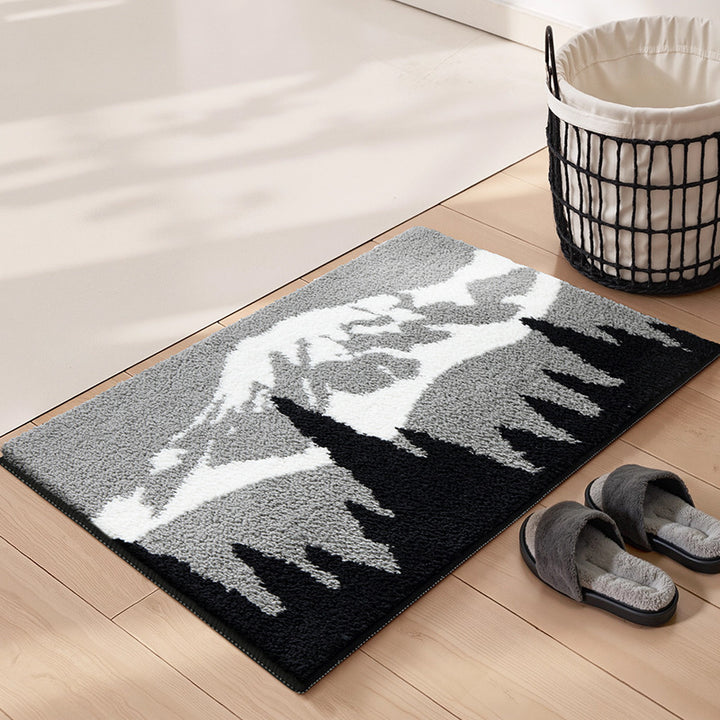 Mountain Landscape Area Rug Kalsten