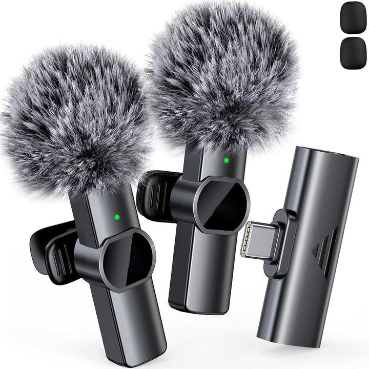 Wireless Lavalier Microphone with High Audio Quality Kalsten