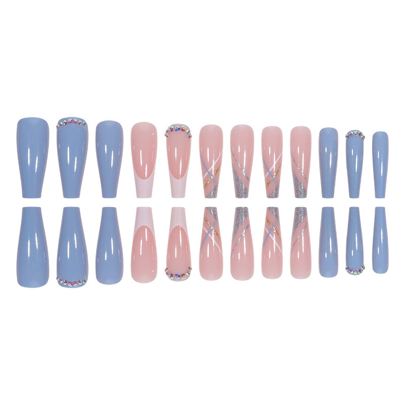 Decorative Long Acrylic Nail Art Extensions Kalsten