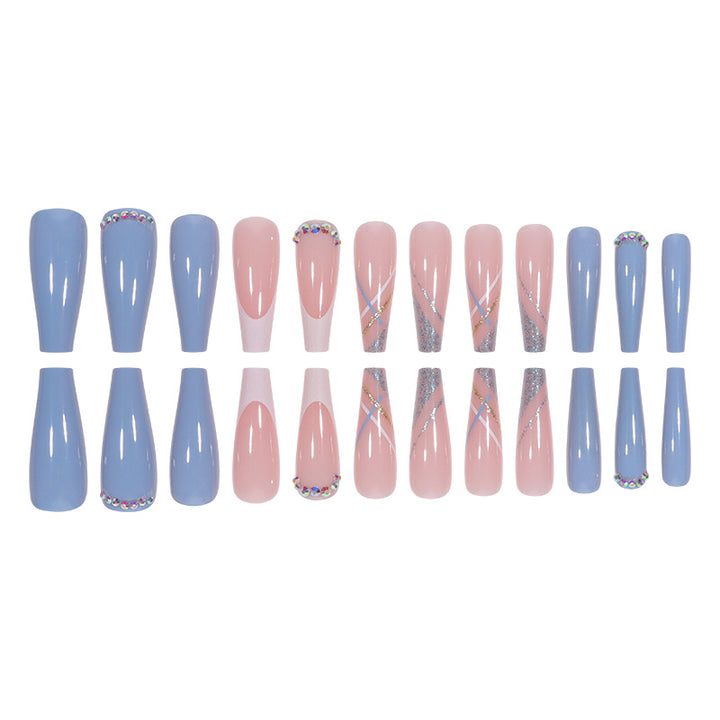 Decorative Long Acrylic Nail Art Extensions Kalsten