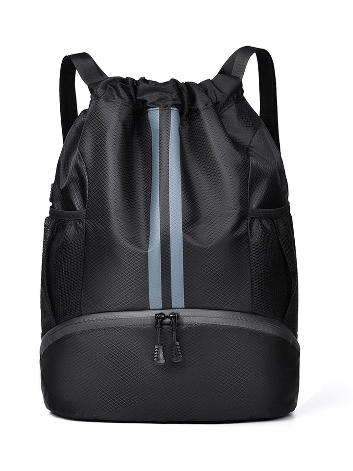Sporty training backpack with breathable mesh sides and elastic drawstring Kalsten
