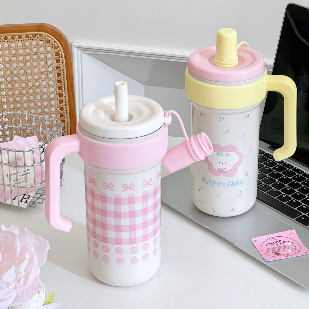 Women's drinking container with cheerful cat design Kalsten