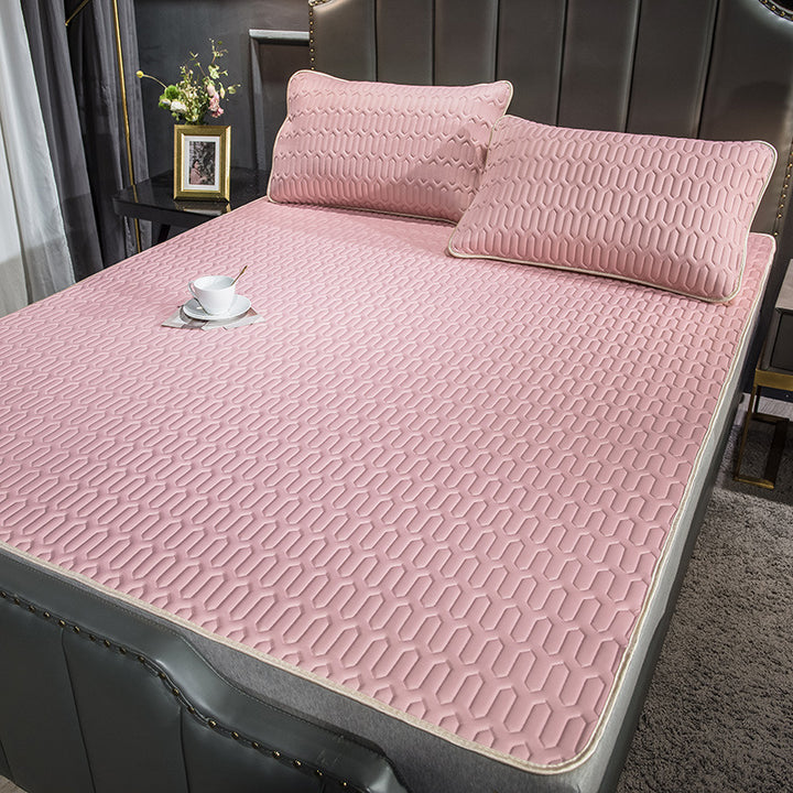 Contemporary Quilted Bedspread Set Kalsten