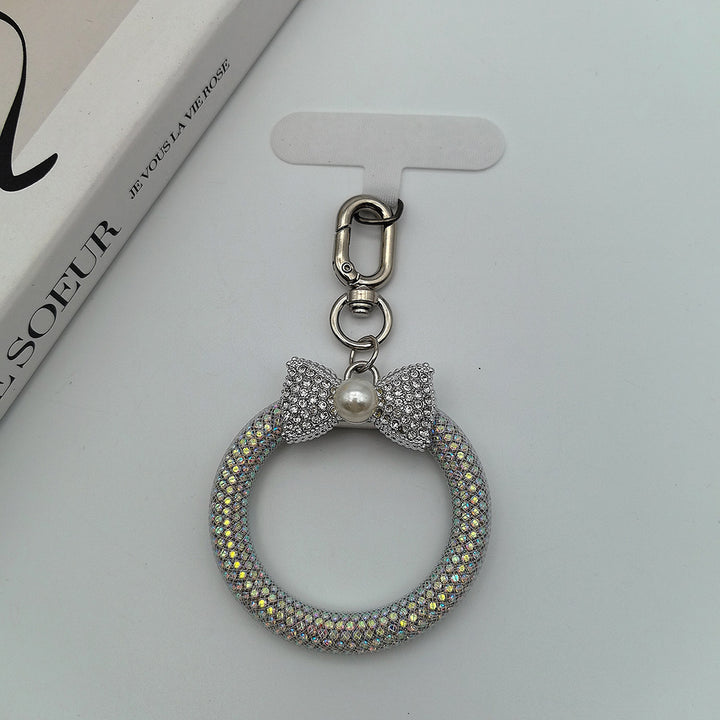 Elegant Rhinestone Bow Keychain Kalsten