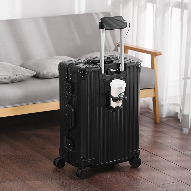 Unisex Sleek and Durable TSA-Friendly Hard Shell Carry-On Suitcase Kalsten