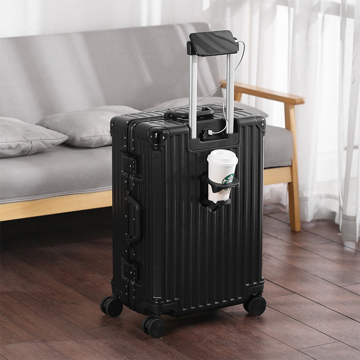 Unisex Sleek and Durable TSA-Friendly Hard Shell Carry-On Suitcase Kalsten