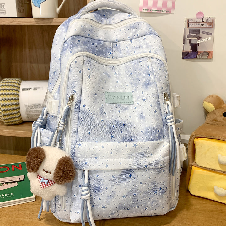 Stylish Star-Patterned Backpack Kalsten 1791205965