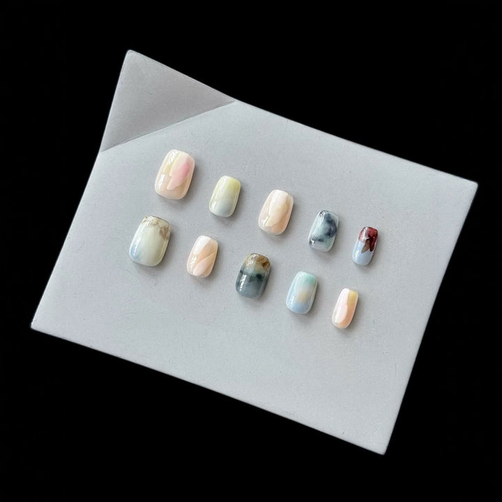 Artistic Marble Effect Nail Art Set