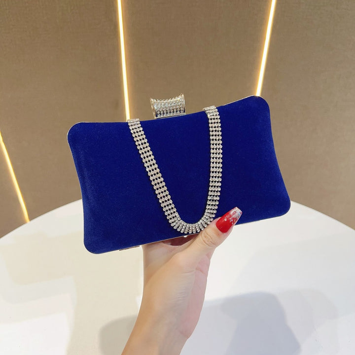 Luxurious Velvet Evening Handbag