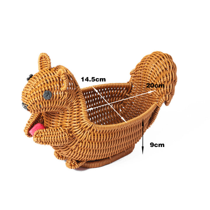 Decorative Wicker Duck Kalsten