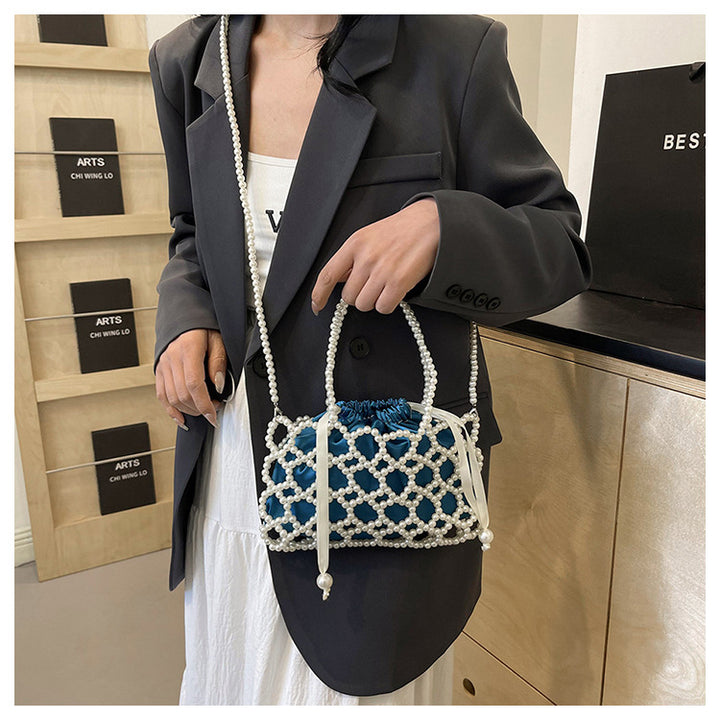 Elegant Pearled Evening Handbag