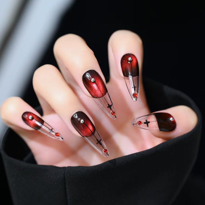 Artistic Stiletto Nail Extensions