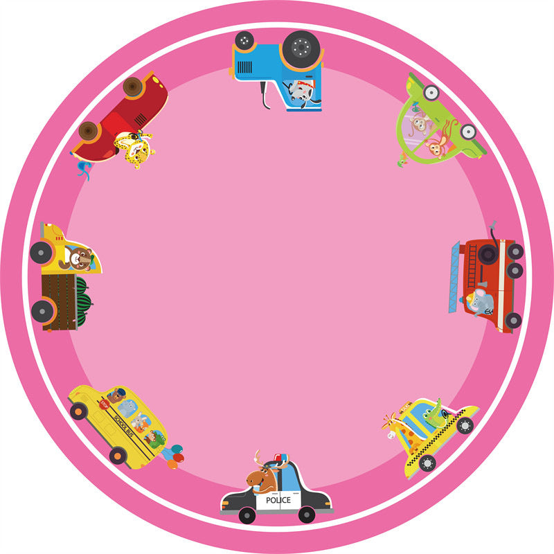 Interactive Car-Themed Play Mat